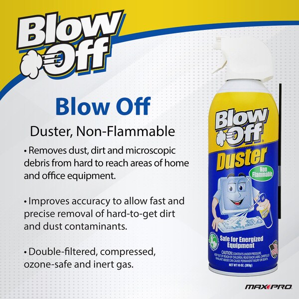 Main product image for Max Pro DZE-1150 Blow Off 1234ze Non Flammable Air Du341-472